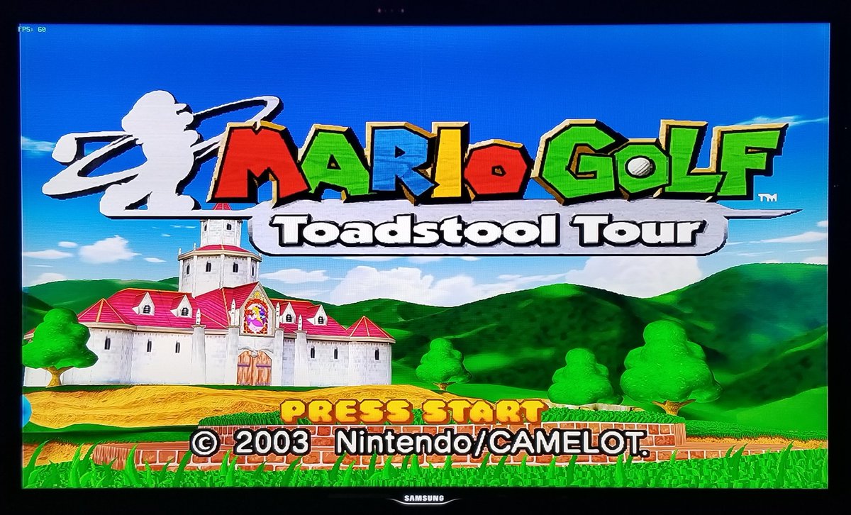 craftbeerguy's tweet image. #MarioGolf - Toadstool Tour

Created by: #Camelot #softwareplanning 
Presented by: @Nintendo 
Console: Gamecube
Year: 2003

Made possible by @Dolphin_Emu and #Hori #Gamecube controllers for #Switch and #PC.
.
#console #emulation #retro #gaming #retrogaming #videogames #homearcade
