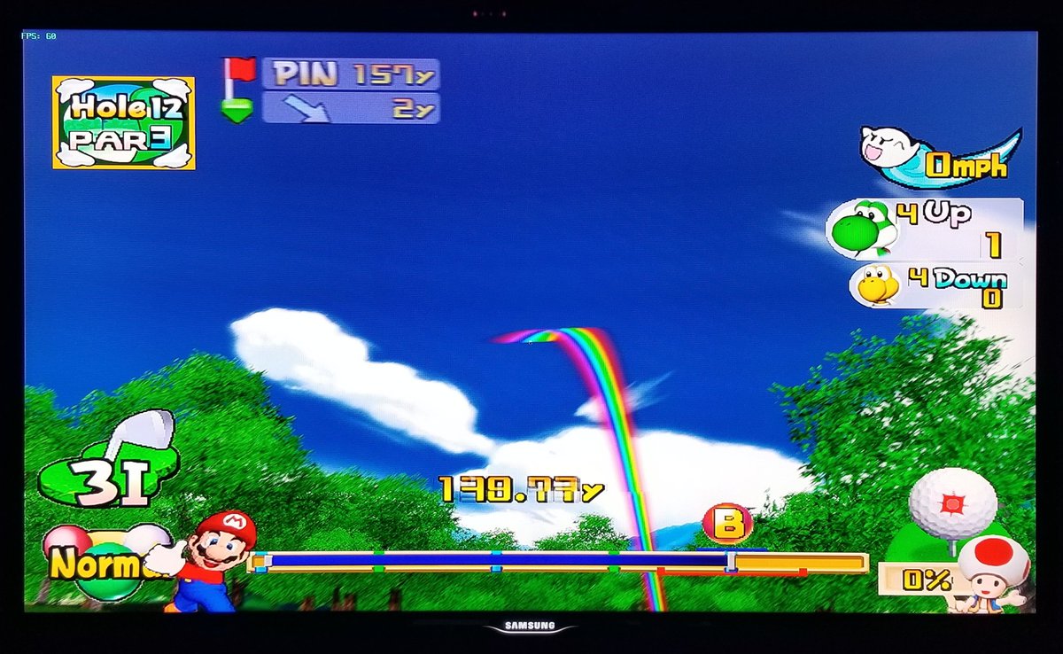 craftbeerguy's tweet image. #MarioGolf - Toadstool Tour

Created by: #Camelot #softwareplanning 
Presented by: @Nintendo 
Console: Gamecube
Year: 2003

Made possible by @Dolphin_Emu and #Hori #Gamecube controllers for #Switch and #PC.
.
#console #emulation #retro #gaming #retrogaming #videogames #homearcade