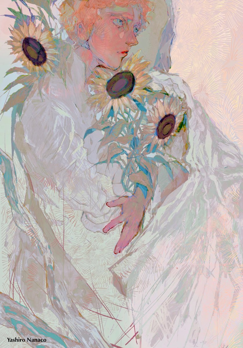 「sunflowers 」|YASHIRO Nanacoのイラスト
