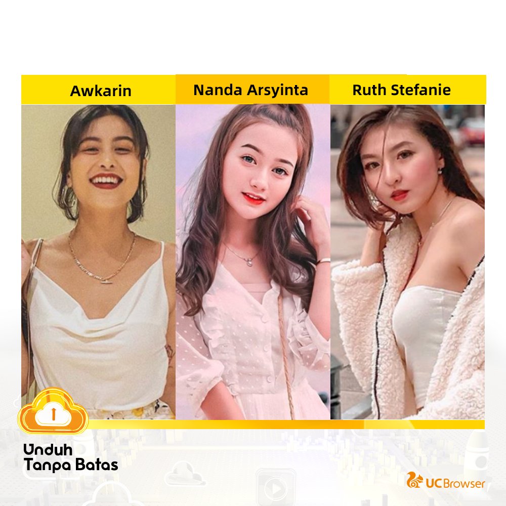 UCBrowserIndo's tweet photo. Siapa selebgram muda favorit kamu?
.
.
Mau Hadiah 20 Juta Rupiah &amp; Gratis Penyimpanan 20GB ? - Download Aja #UCBrowser &amp; Nikmati fitur #UnduhTanpaBatas UC Drive!
#UCDrive #UnduhTanpaBatas #Hiburan24Jam #awkarin #nandaarsyinta #ruthstefanie https://t.co/XF4wmMGJ5U
