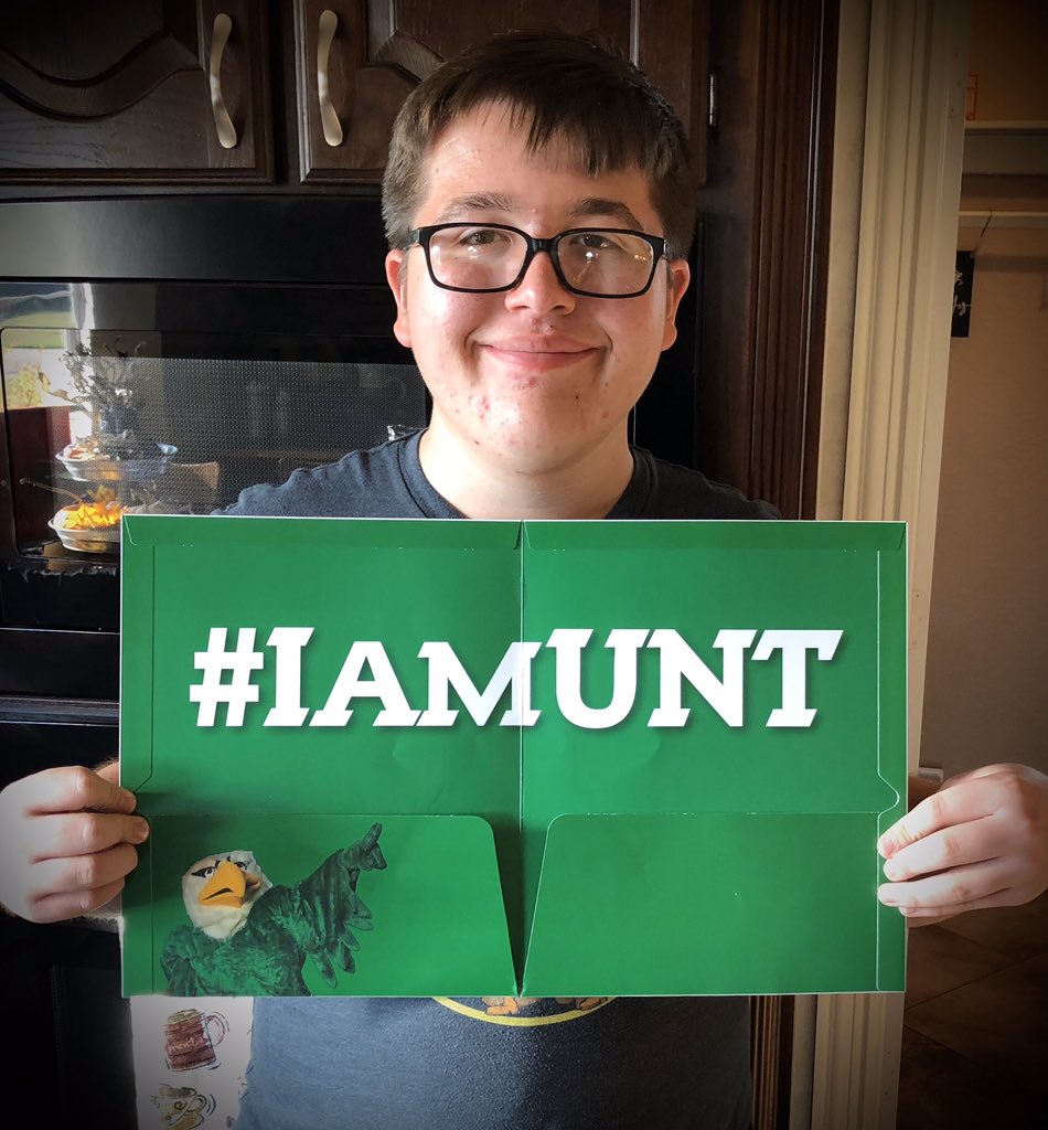 Rockwall_HS's tweet photo. Congrats to another UNT bound @Rockwall_HS  Senior-Jake Amundson- Bio Engineering- we need you!! https://t.co/KP3V7GZOsC