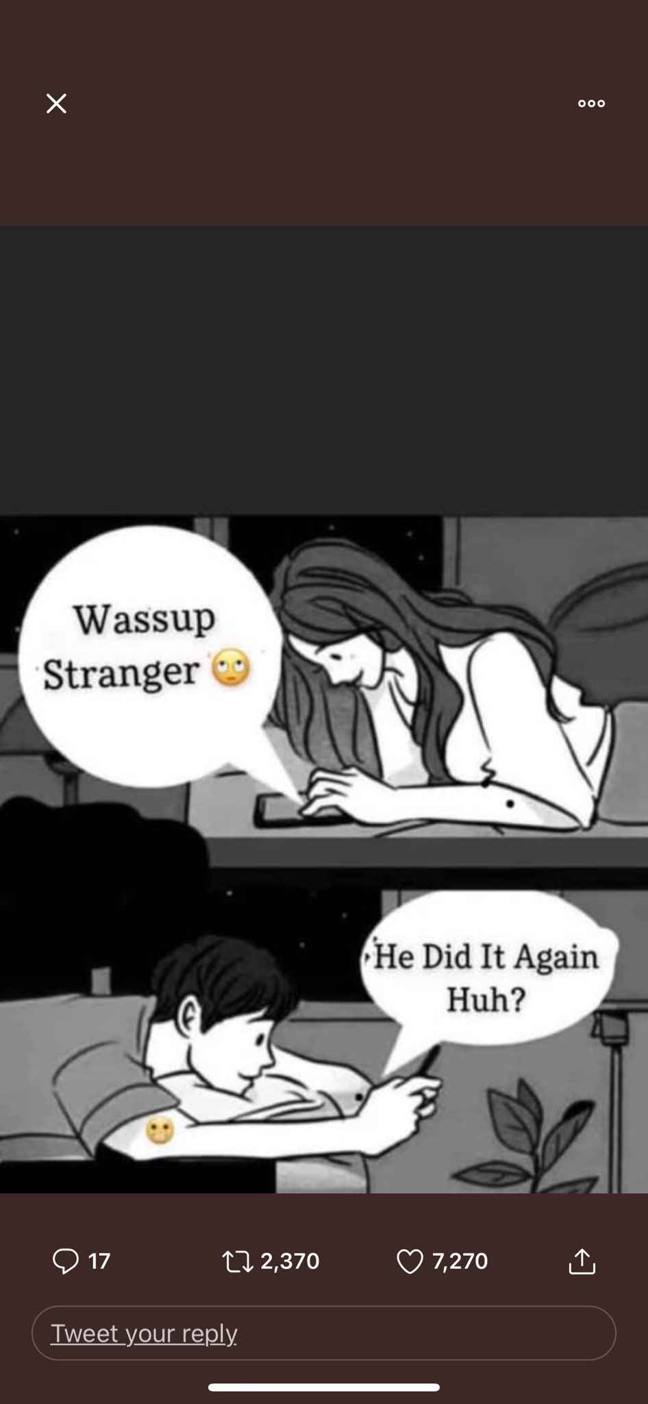 Jaliyah Say Dawg These Memes With The Boy And Girl Texting Is Funny Af Twitter