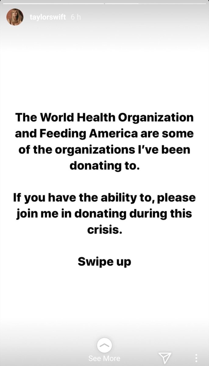 SiangHeKhong's tweet photo. @KimKardashian @taylorswift13 SELF- SERVING?? Taylor literally DIRECTED the attention of this fued towards A DONATION towards @WHO and @FeedingAmerica on her story to help those that are in need. And what are you doing?? Watching Tiger King on Netflix?? https://t.co/PM26t1k8jj