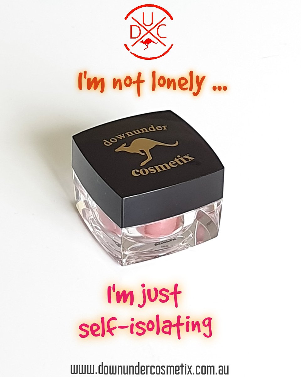 DCosmetix's tweet photo. For all those #selfisolating you are not alone! Our high quality Australian brand of pigments and glitters are currently in #selfisolation until you order them at: https://t.co/vh3p2d3rDA
#makeup #pigments #glitters #2020 #makeupartistsworldwide #mua #downundercosmetix https://t.co/HTmcC7BA64