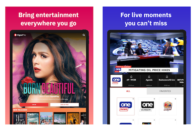 rogomiapps's tweet photo. Cignal Play just got a fresh coat of paint and is now easier to use with new features, channels and movies. Sign-up now and enjoy FREE live channels, movies and series. https://t.co/iQpR0XrnMy https://t.co/0rItXrct3N