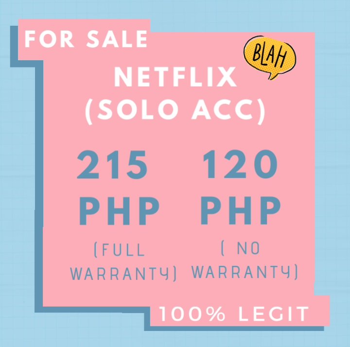 cheatflixp's tweet photo. 📍 FOR SALE📍

NETFLIX PREMIUM ACCOUNTS 

🍁NETFLIX FOR SALE 🍁

ONE MONTH

NOTE: PRICES MAY VARY

MOP: GCASH, LOAD OR COINS. PH https://t.co/6OjvjF08zC