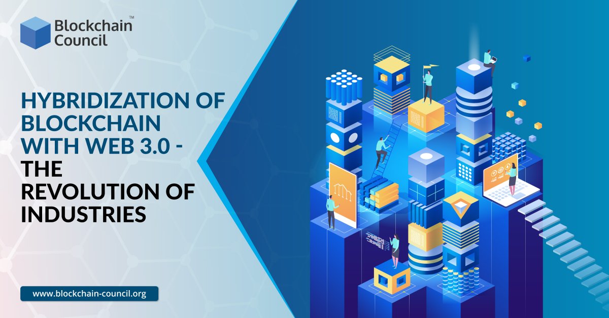 ECarler's tweet image. HYBRIDIZATION OF BLOCKCHAIN WITH WEB 3.0- THE REVOLUTION OF INDUSTRIES
bit.ly/2QHgtdI
#web3.0 #blckchaintechnology #blockchaincertifications #blockchaincareer #blockchaindeveloper