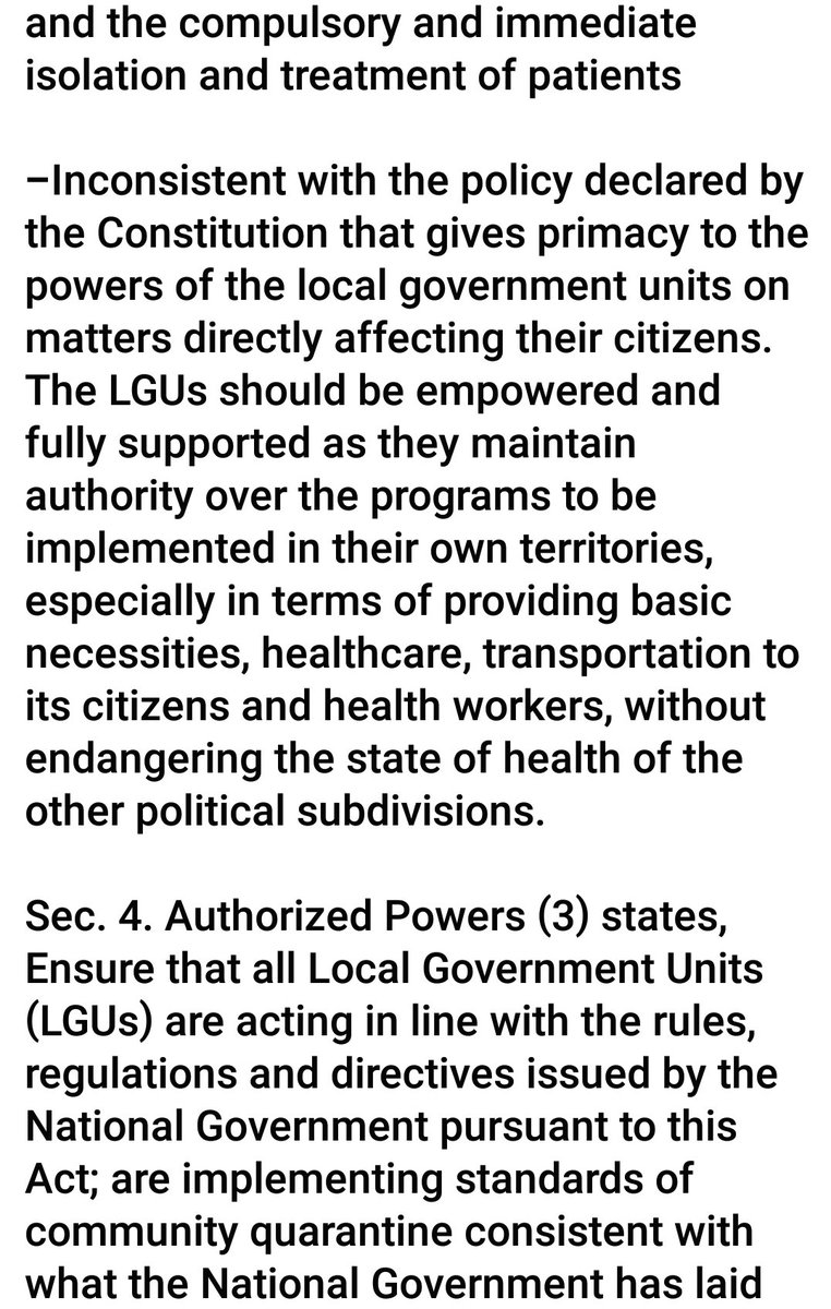 sarahelago's tweet image. Overly broad and vague provisions in the delegation of emergency powers may be potential bases for abuses.

Mula sa Paliwanag ng Boto sa HB6616 ng @KabataanPL 
#NoToEmergencyPowers
#MassTestingPH