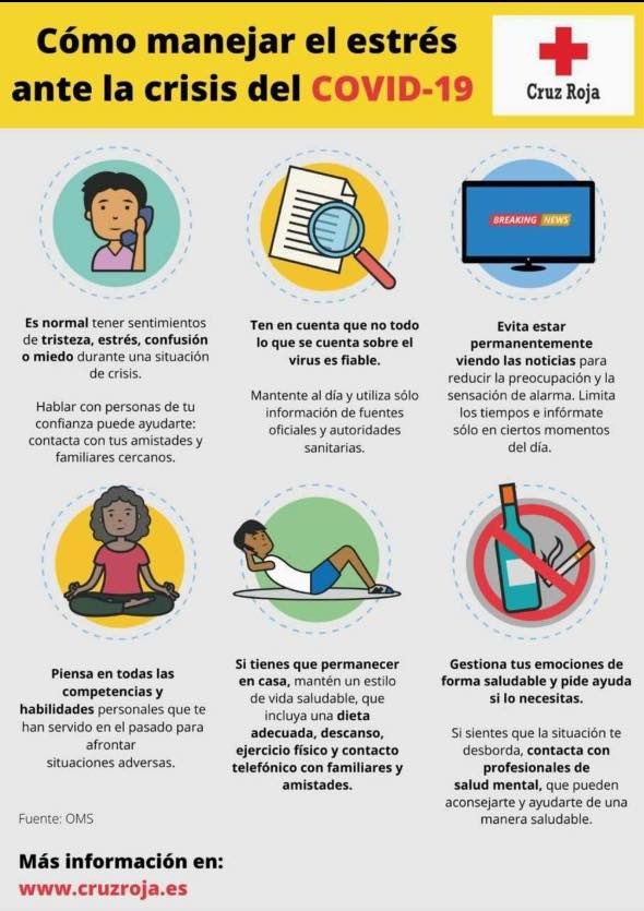 Como manejer el estrés ante la crisis del #COVID19

Sigamos las indicaciones y estemos en casa por dos semanas❤️

Todos vamos a estar bien😍