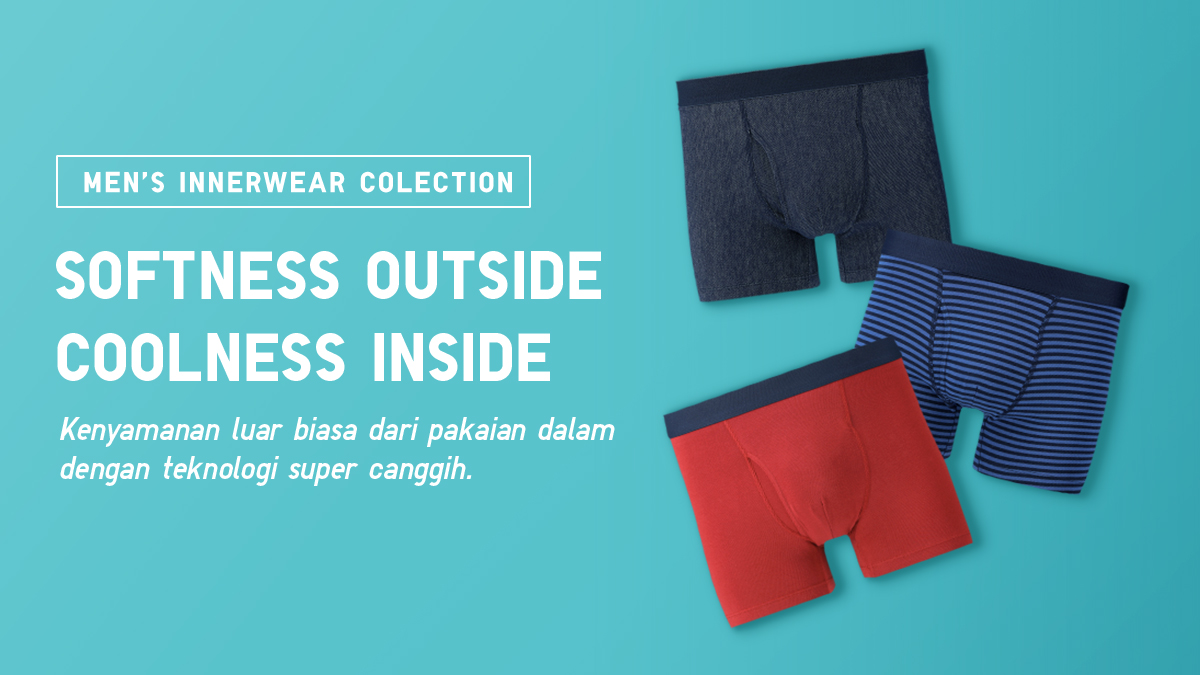 uniqloindonesia on X: Enjoy the best feeling with Uniqlo Men's Innerwear  Collection.  / X