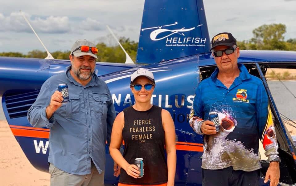 Everyone loves a meterey! 🎣

#helifish #ntaustralia #seeaustralia #tourismtopend