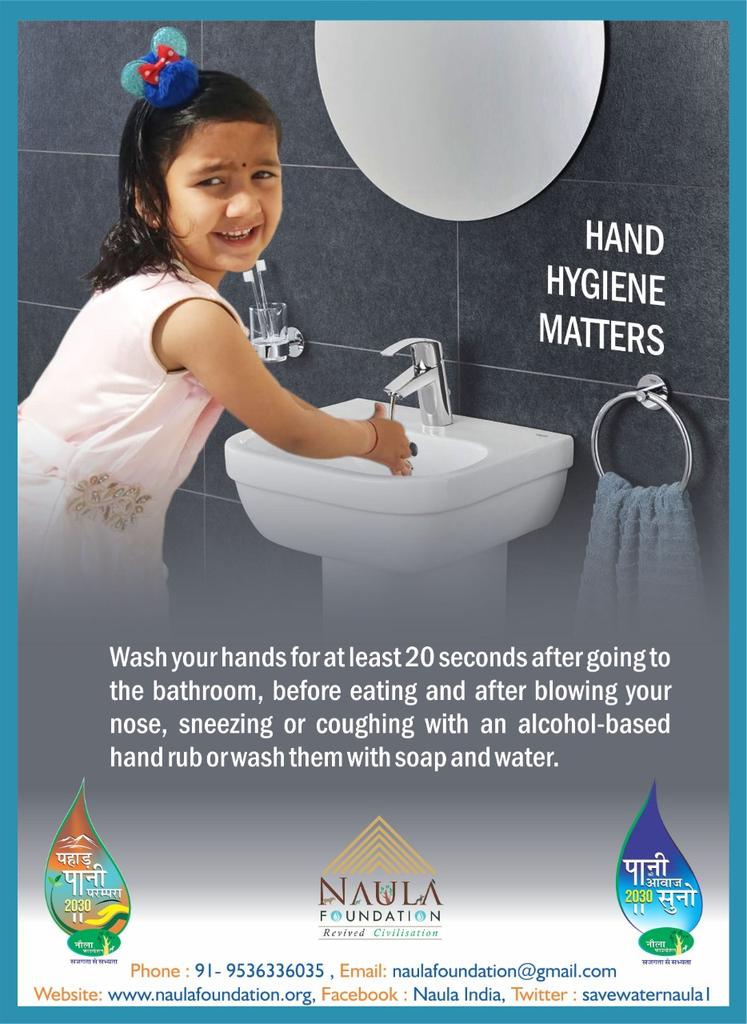 savewaternaula1's tweet photo. आपसे नम्र निवेदन है कि हाथ की सफाई के दौरान पानी को ज्यादा देर तक खुला ना रखें जल बचाएं और कल बचाएं।
#पहाड_पानी_परम्परा
@PMOIndia @narendramodi @MoJSDoWRRDGR @gssjodhpur @cleanganganmcg @WHO @tsrawatbjp @UN_Water @BishanNaula @icimod @UPSingh_Jal @RajivRanjanMis5 https://t.co/3ILo0ISJgZ