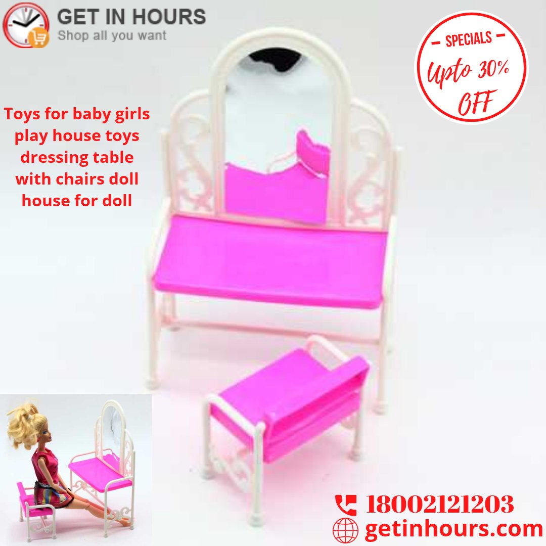 getinhours's tweet photo. Visit: https://t.co/t0dekx0FAQ
Call: 18002121203
Upto 30% on Dolls &amp; Doll Houses with Doorstep Delivery.
#baby #kids #DoorstepDelivery #toys #dolls #Discount #BabyToys #KidToys #Wholesale #Deals #Shopping #Offers #Sale #GetInHours https://t.co/rG1eR8DOA2