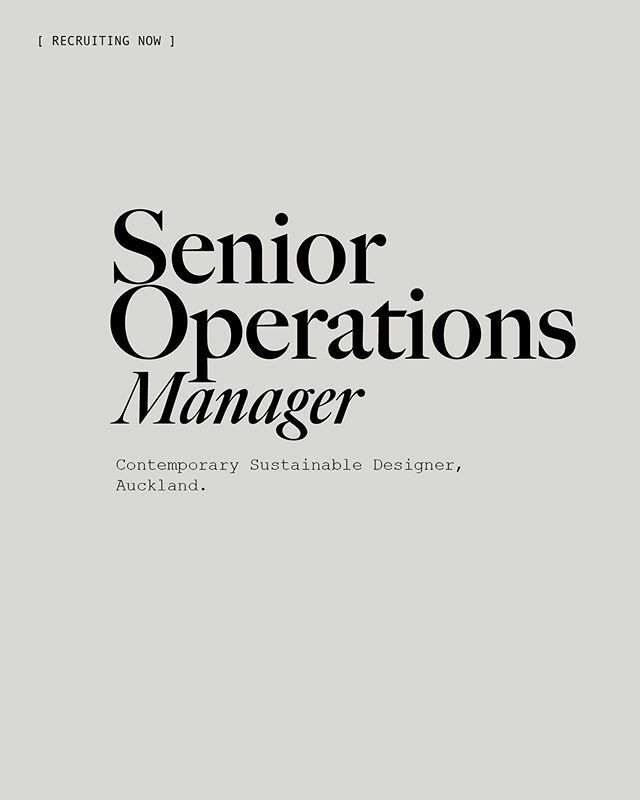 UmencoTalent's tweet photo. UMENCO HR &amp; RECRUITMENT | We are recruiting a Senior Operations Manager for a sustainable contemporary brand with a global cult following The role is based in Auckland, New Zealand and has a direct to consumer focus.

The successful talent will have an e… https://t.co/eOIMsA1vv6 https://t.co/khUAA3No8K
