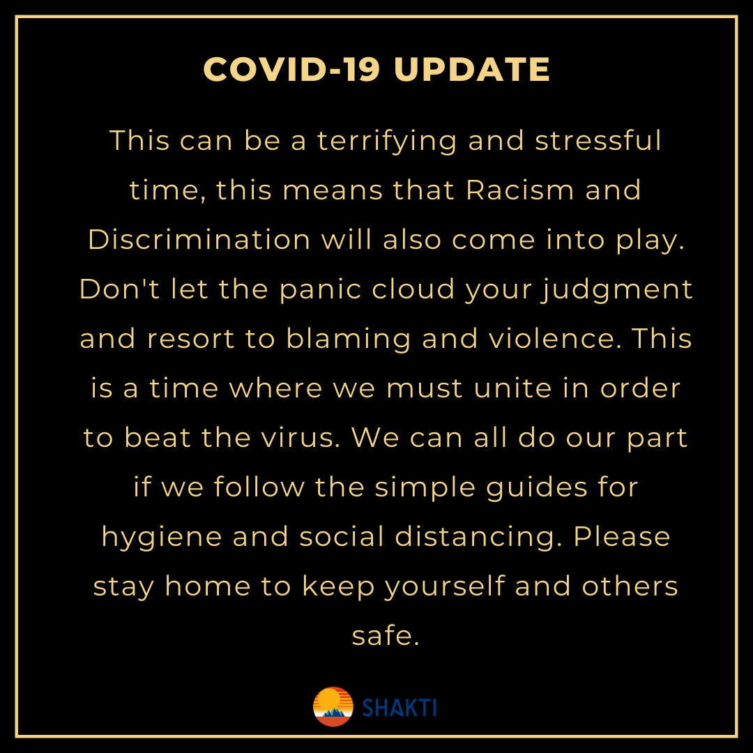 _LetsDealWithIt's tweet photo. How is everyone holding up? Let us know what fun things you're doing this quarantine in the comments! 
Donate if you can! 
https://t.co/t0igXKVGgG

#COVID19 #LetsDealWithIt #ShaktiNZ #EliminateDiscrimination https://t.co/3XH4wVLWLz