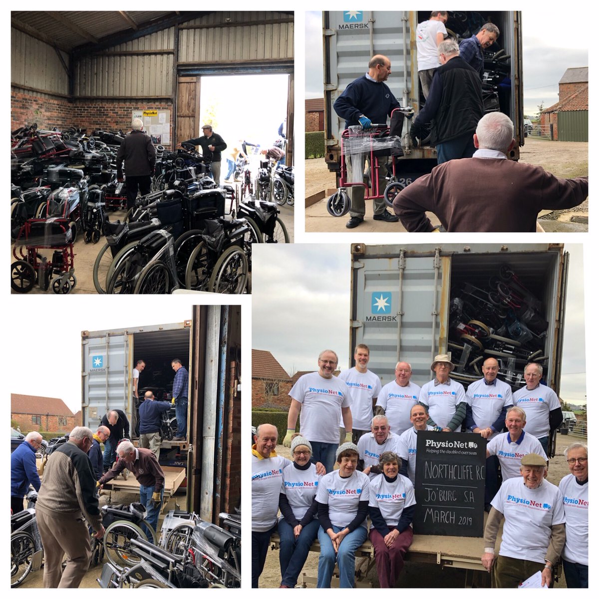 Physionet has now closed down all its operations, collecting, refurbishing and delivering unwanted physiotherapy equipment to the disabled around the world, for the foreseeable future. We will return to continue this important work as soon as we are able to do so.