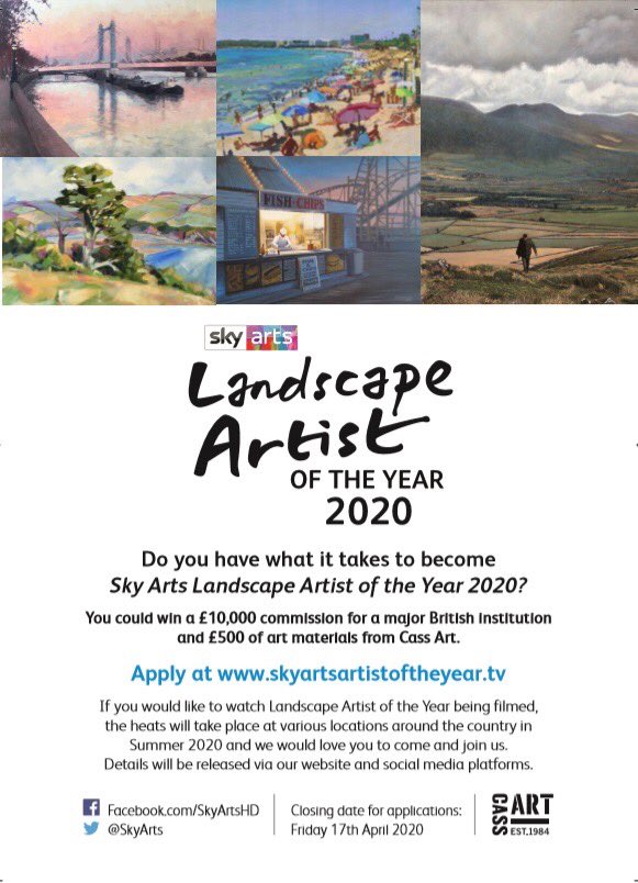 Create Longridge (@cr_longridge) on Twitter photo Attn all artists! Our friends <a href="/SkyArts/">Sky Arts Awards</a> have asked us to highlight that LAOTY 2020 is still being planned but with a later filming schedule. Here’s a link: x.com/StoryvaultFilm… Good luck!! 🎨 Attn all artists! Our friends <a href="/SkyArts/">Sky Arts Awards</a> have asked us to highlight that LAOTY 2020 is still being planned but with a later filming schedule. Here’s a link: x.com/StoryvaultFilm… Good luck!! 🎨