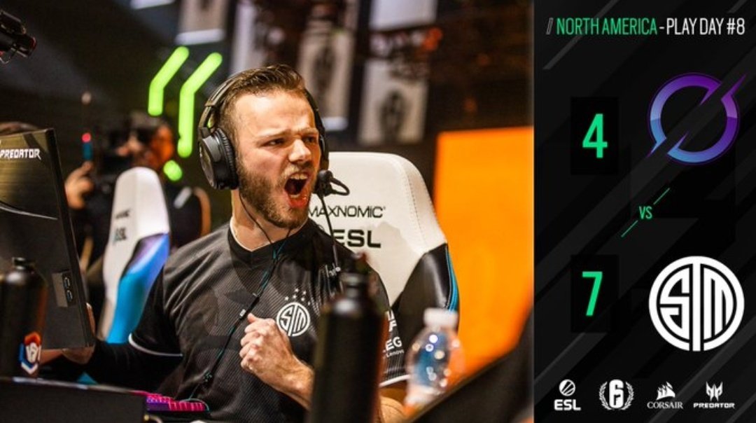 FirstNewsFT's tweet photo. [R6] Aqui estão os resultados do primeiro dia da Pro League North America Season XI após o Six Invitational:

GGWP https://t.co/rmCGpSsq5c