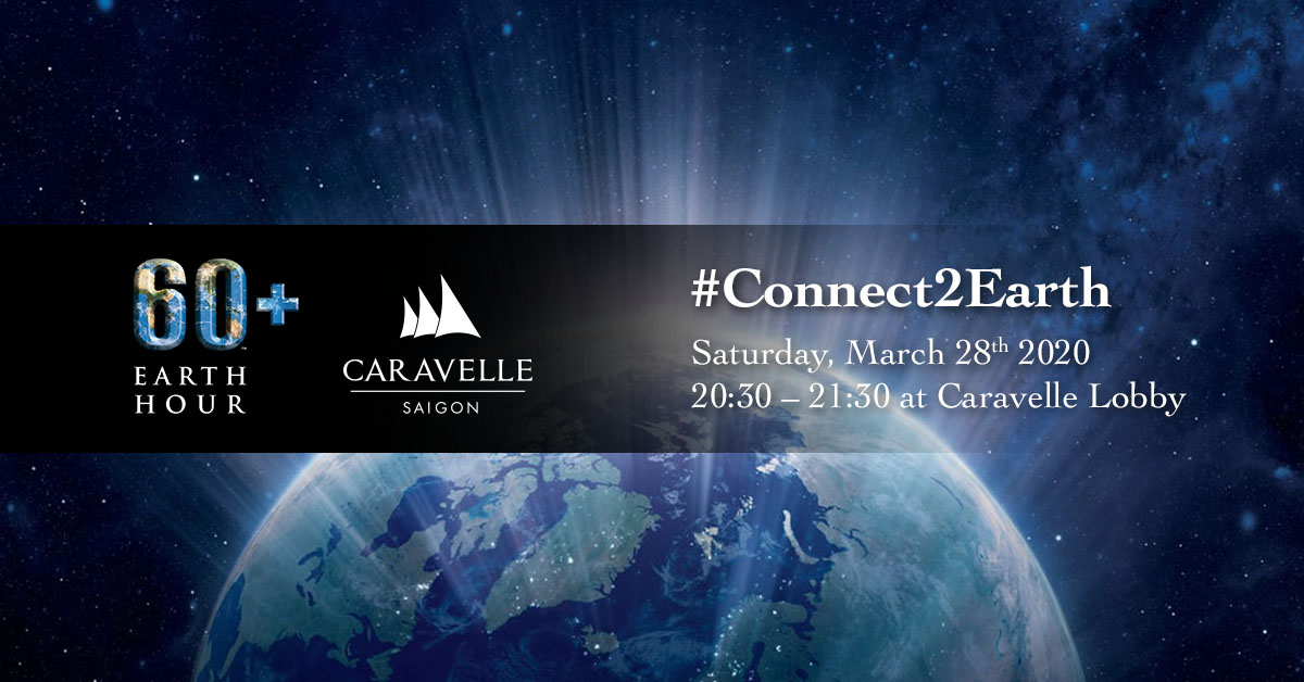 CaravelleSaigon's tweet image. A consistent commitment over the years as an effort to save the planet, #CaravelleSaigon will be joining iconic landmarks around the world in turning off lights for #EarthHour2020, starting at 8:30 pm on March 28th