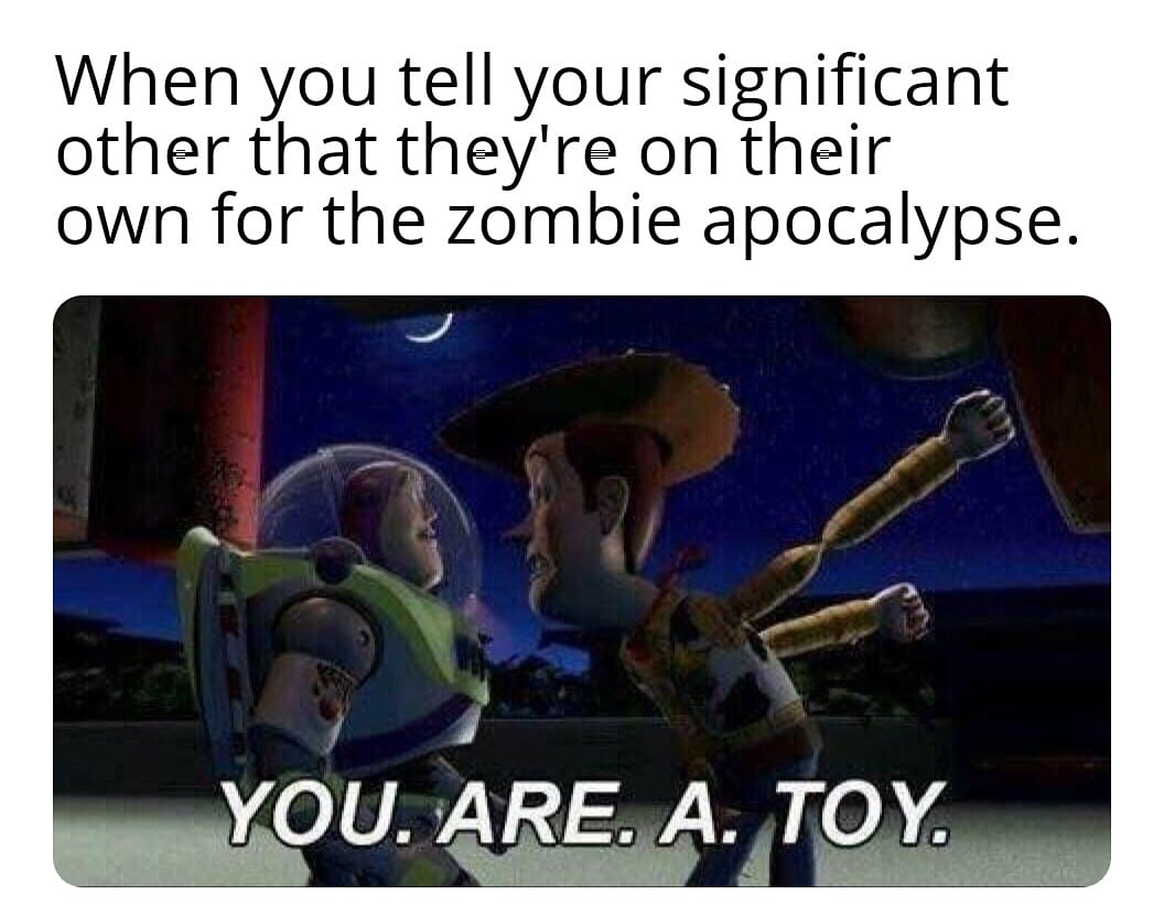 #InsignificantOther #SorryNotSorry 😂 #Coronavirus #COVID19 #Coronapocalypse  #ZombieApocalypse