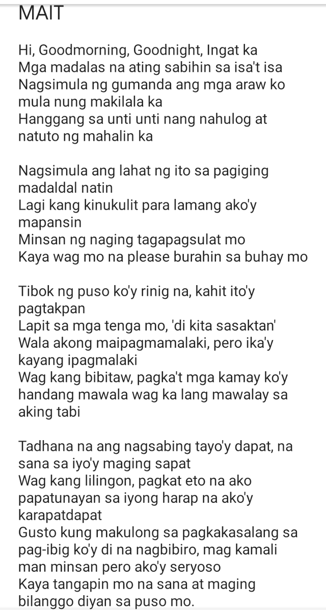 clairerity99's tweet photo. Sa gumawa ng tula para sakin. Salamat! https://t.co/U15dCtOtjJ