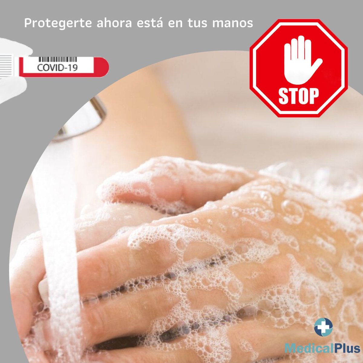 Plus411's tweet image. Es posible que una persona contraiga el # COVID-19 al tocar una superficie u objeto que tenga el virus y luego se toque la boca, la nariz o posiblemente los ojos, aunque no se cree que esta sea la principal forma en que se propaga el virus Toma #precaución