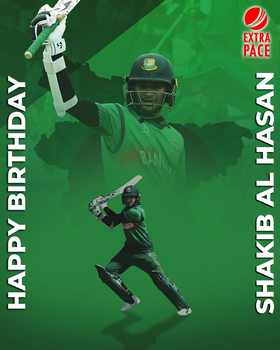 Happy Birthday Shakib Al Hasan   