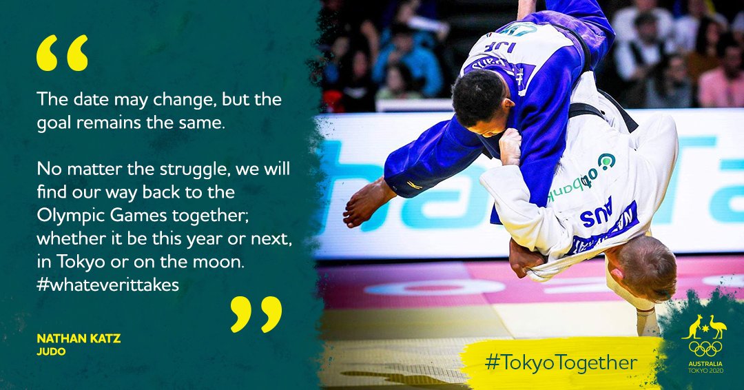 "The date may change, but the goal remains the same."

We're stronger together #TokyoTogether #Tokyo2021
