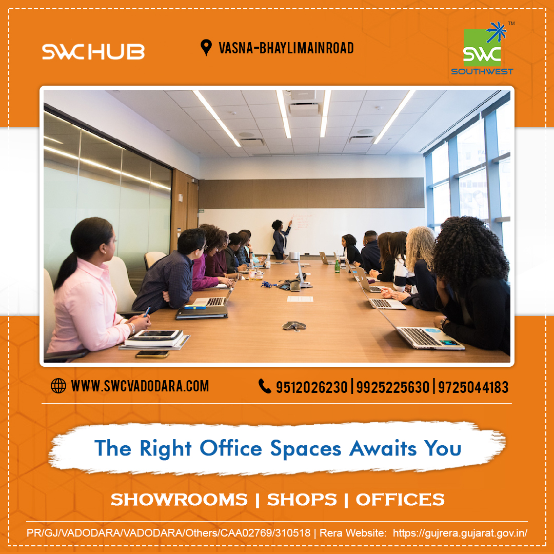 swc_group's tweet photo. SWC Hub

Contact Us: 95120 26230, 9925225630, 9725044183
Website: https://t.co/aDCKIckj9M

Rera No: PR/GJ/VADODARA/VADODARA/Others/CAA02769/310518
Rera Website: https://t.co/ezDFseN9rG
#SWCGroup #SWCHub #Vadodara #RealEstateDeveloper #CommercialDeveloper https://t.co/aKOL6WbIib