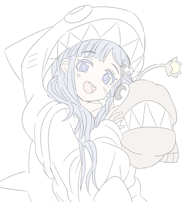 浅利七海らくがき 