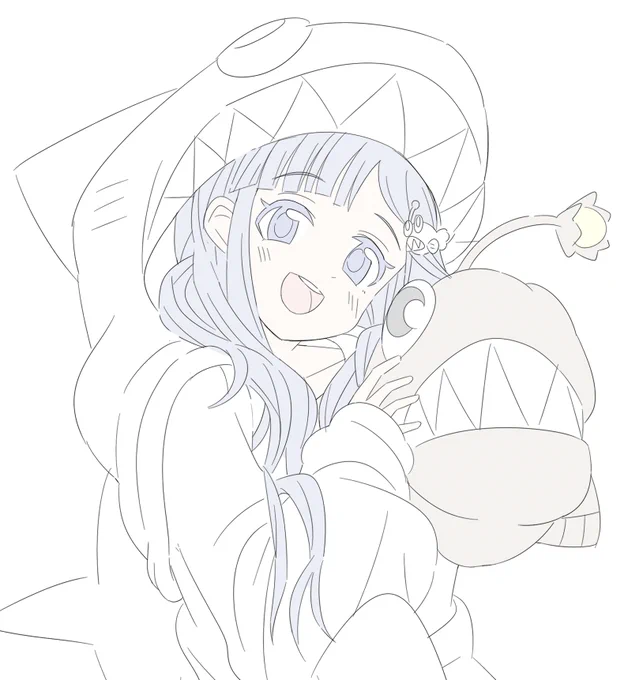 浅利七海らくがき 