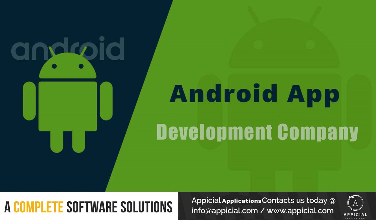appicial's tweet image. Appicial is one of the leading android app development company in India. Our developers convert your mobile app idea into reality.
bit.ly/3a5iQ1L
#androidappdevelopmentcompany #androidappdevelopmentindia #androidappdevelopmentusa #androidappdevelopmentcompanyIndia