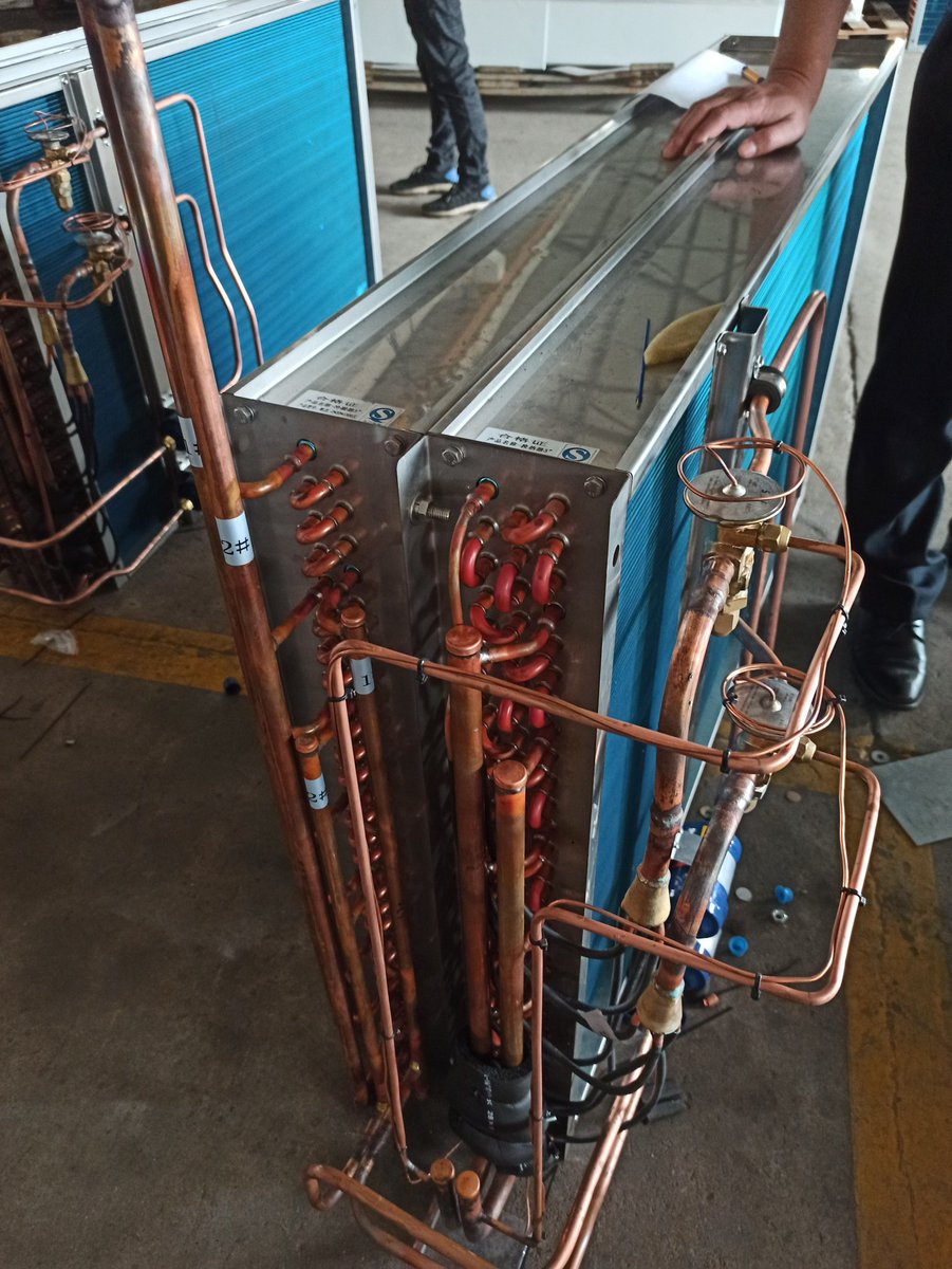Non standard  ,custom make ,indoor coil and out door coil together.#Hvavr