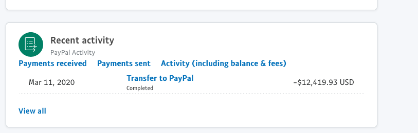 form1221's tweet photo. @officialmcafee HELP ME JOHN
PAYPAL JUST STOLE $12,419.93 DOLLARS FROM MY PAYPAL ACCOUNT
THEY HELD MY MONEY FOR 180 DAYS THEN TRANSFERRED IT ALL TO THEIR OWN ACCOUNT.
I JUST LOST MY JOB AND NEED THE MONEY.@PayPal @AskPayPal @PayPal4Business @PayPalUK @PayPal4Business @PayPalNews @officialmcafee https://t.co/iAdj1LrbW7