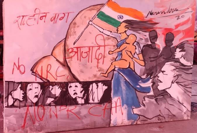 Raza_AKhan's tweet photo. Salam/Salute to the #BraveWomenOfShaheenBagh on their 100 days of RESISTANCE.
Achievements:
- United ALL Indians
- Demonstrated women power
- Fought 4 basic Human Rights
- Resisted threats & riots
- Segregated fascists
We know - u will be BACK
#ShaheenBagh
#ShaheenBaghEmpty https://t.co/5l2ZKcaCqi