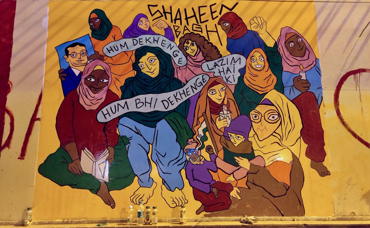 Raza_AKhan's tweet photo. Salam/Salute to the #BraveWomenOfShaheenBagh on their 100 days of RESISTANCE.
Achievements:
- United ALL Indians
- Demonstrated women power
- Fought 4 basic Human Rights
- Resisted threats & riots
- Segregated fascists
We know - u will be BACK
#ShaheenBagh
#ShaheenBaghEmpty https://t.co/5l2ZKcaCqi