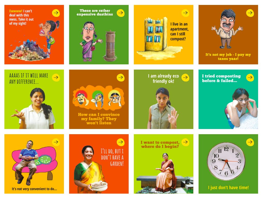 Compostwali's tweet image. No time|No space|Foul smell 
|it's the Government's job 

Over the last 14 years we have heard lots of reasons why people don't want to manage their waste. Here's our take. dailydump.org/convince/Use it to convince your family, friends, builder or community. #StartComposting