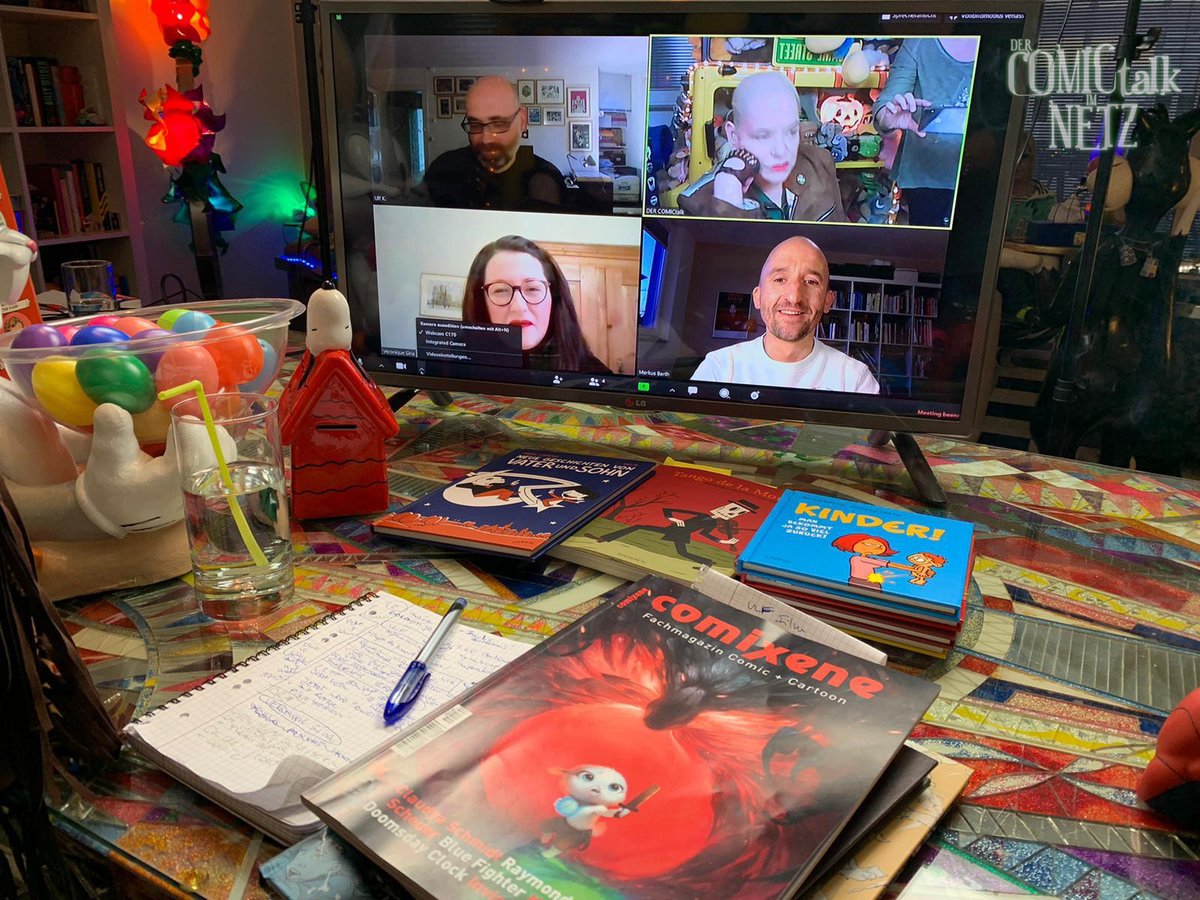 DerComicTalk's tweet image. Aber, liebe Netzstecker, wir können doch nicht ganz ohne euch. 
Und darum gibt es ab dem 26. März den #COMICtalkImNetz, gemeinsam mit @vesin9, @tweetbarth und Ulf K.