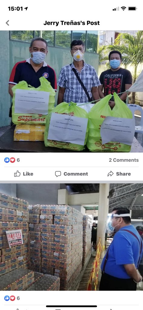DoryFul12's tweet photo. Our Mayor Jerry Treñas that never rest.  Making sure ilonggos are taken care of.

Iloilo City the City of Love 
#COVID19 https://t.co/E8g538mfdd