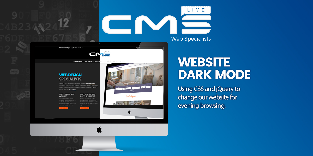 CMSLive's tweet image. CMS Live Moves Over to the Dark Side... Intrigued? Read our blog
cmslive.co.uk/dark-mode-cms-…
#CMSblog #darkmode #darkside #csstricks