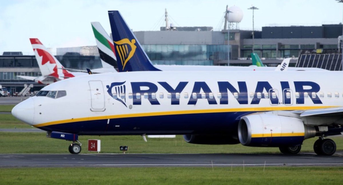 SkippySue29's tweet photo. Budget airline Ryanair says it expects most of its flights to be grounded from Tuesday.

The company also says it has offered its aircraft to all EU governments for rescue flights and the essential movement of medicines, personal protective equipment (PPE) and food supplies. https://t.co/GEaUMdnwv0