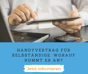 foerderland's tweet photo. Wer sich selbständig macht, braucht die richtige digitale Ausstattung. Wir verraten Ihnen, worauf Sie speziell beim Handytarif achten sollten. 
https://t.co/yeKe2I9Ncd https://t.co/kxVfD2a2cC