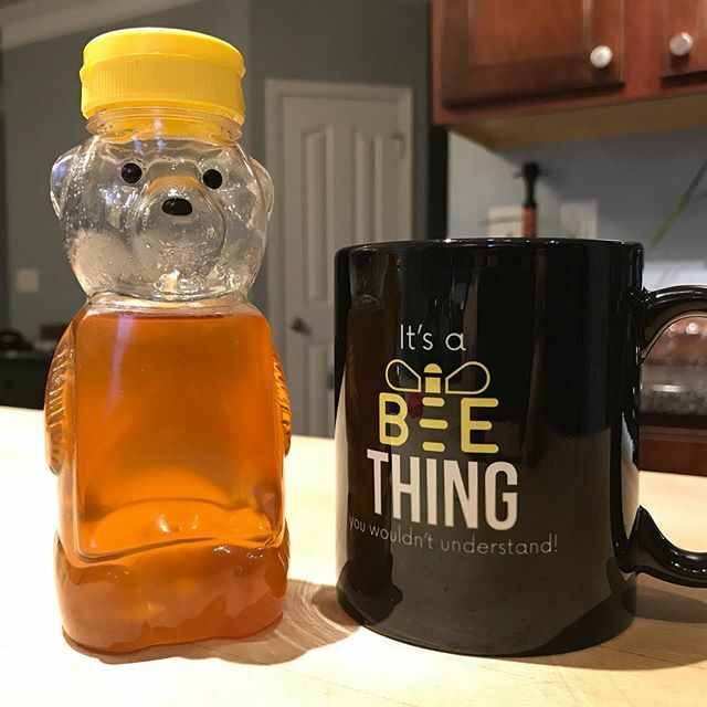 Morning coffee with a splash of raw honey! Perfect. Hope everyone is safe and doing well. bit.ly/2wASNkd