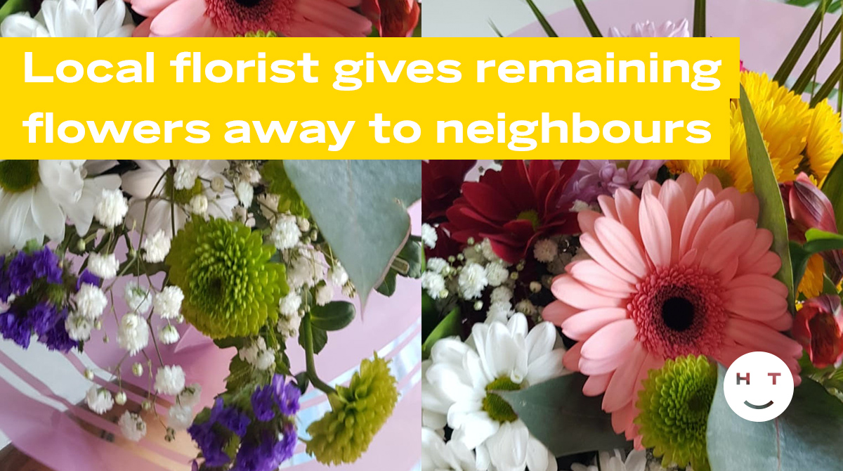 alivecomms's tweet photo. Random act of kindness! Our account director Hollie just had a surprise flower delivery from a local florist giving away all their remaining stock to neighbours. Such a lovely gesture - stay sane and stay kind folks! ❤️👊 #happiertimes #spreadlovenotfear #isupportbirmingham https://t.co/otZPqQHHhp