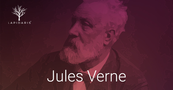 On this day in 1905 writer Jules Verne passed away. For details about Lapidaris please visit lapidaris.com/uk #JulesVerne #paperback#classics #classicliterature #mybooks #onthisday #gonebutnotforgotten