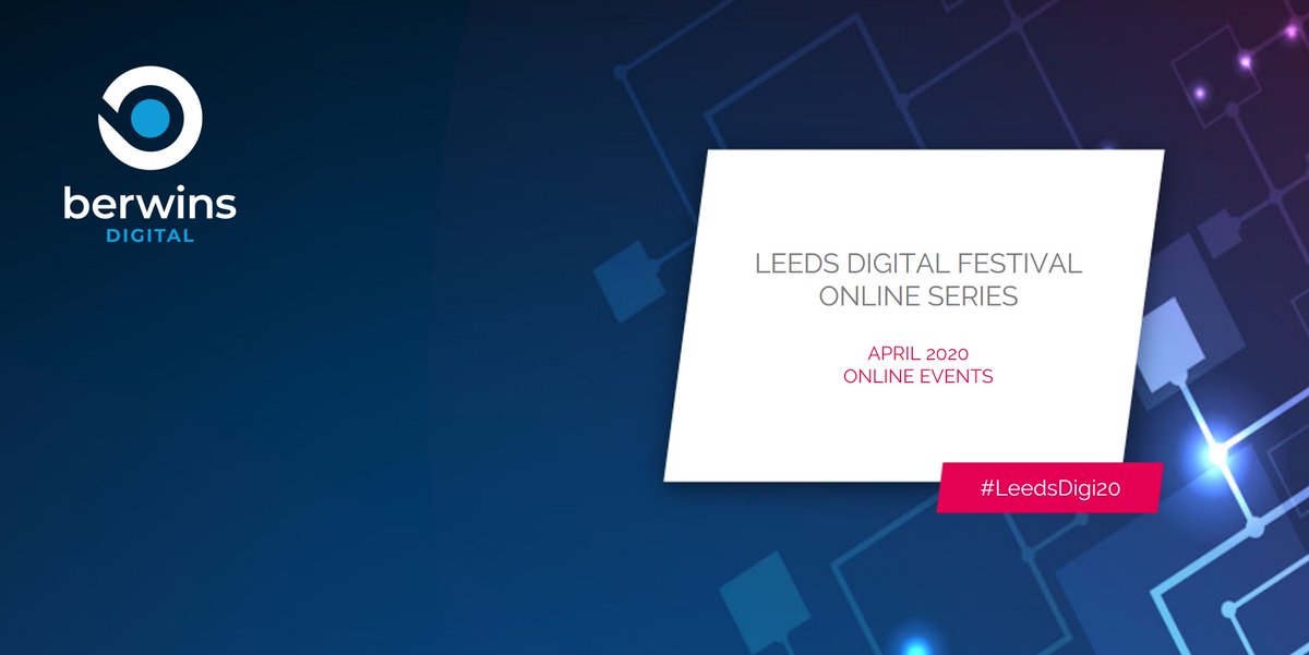 We're excited to announce our <a href="/LeedsDigiFest/">Leeds Digital</a> Spring 2020 webinar series. Sign up now 👇👇👇

💻GDPR - are we sorted at last?
📅Wed 22nd April, 9am
➡️Link: ldf2020-gdpr.eventbrite.com

📈Keeping key clients
📅Tues 28th April, 9am
➡️Link: ldf2020-rcovenants.eventbrite.com

#LeedsDigi20