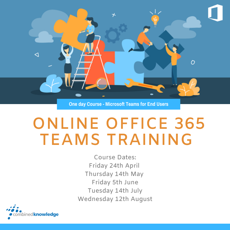 ckukltd's tweet photo. Need guidance on how to use Microsoft Teams for Chat, File Sharing, Meetings and Calls? We've got you covered. Get booked in today for our 1-day Teams training session. Visit https://t.co/L4D8xYJ4Ge to secure your place now #office365 #useradoption #workfromhome https://t.co/gf26qOm4ac