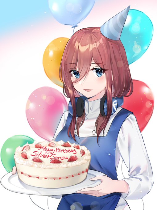 KazeさんがTwitterに投稿した中野三玖(五等分の花嫁)のイラスト。