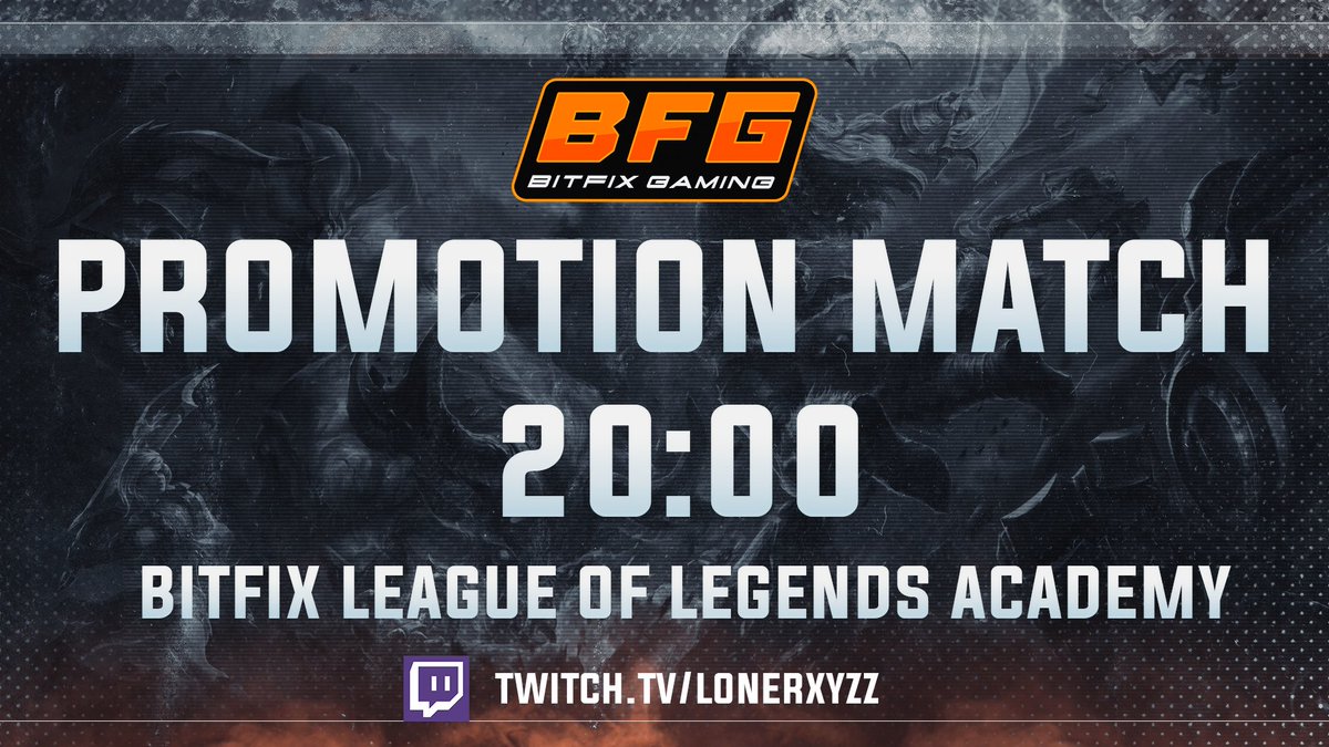 bfgnorway's tweet image. Today our League of Legends Academy team plays an important match in @telialigaen_ , if they win this one, they will be promoted from 4th to 3rd division! 
Stop by, and cheer for our team at twitch.tv/lonerxyzz

Match page:
gamer.no/turneringer/ka…

#bfgftw #bitfix