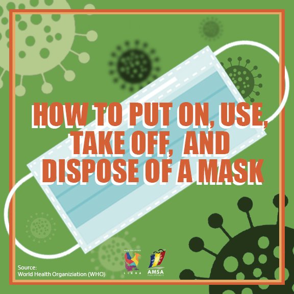 AMSA Philippines on Twitter "Find out how to properly put on, use